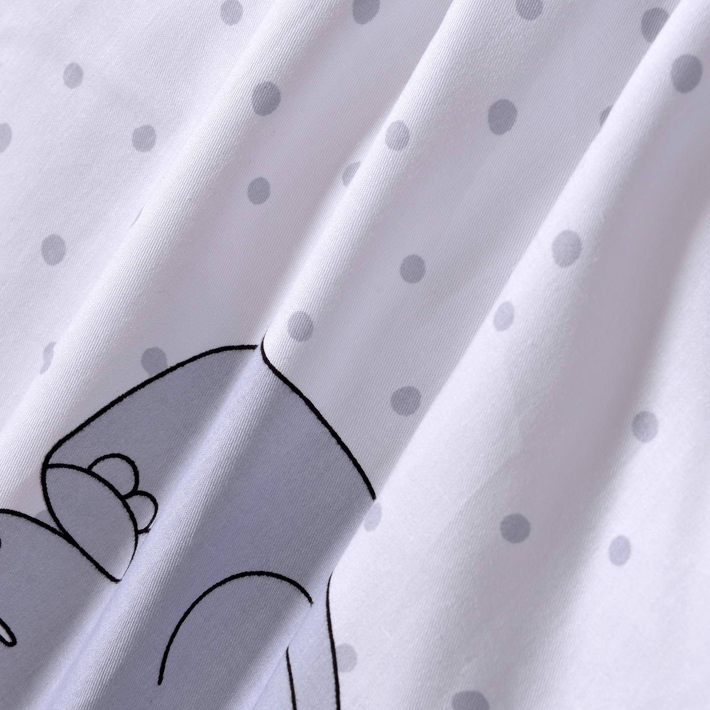 Детское постельное белье Sofi De MarkO Слон розовое