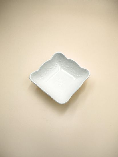 Блюдо сервировочное квадратное 11х11х4 см.