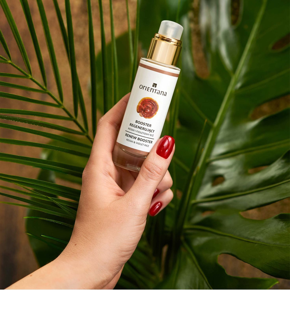 Orientana Reishi & Violet Renew Night Booster - регенерирующая сыворотка /   30  ml  / GTIN 5906395235780