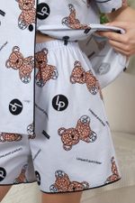 Пижама Амальфи-3 Виотекс СЕРЫЙ