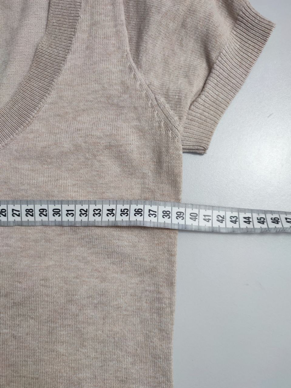 Футболка Zara вязаная 44 размер