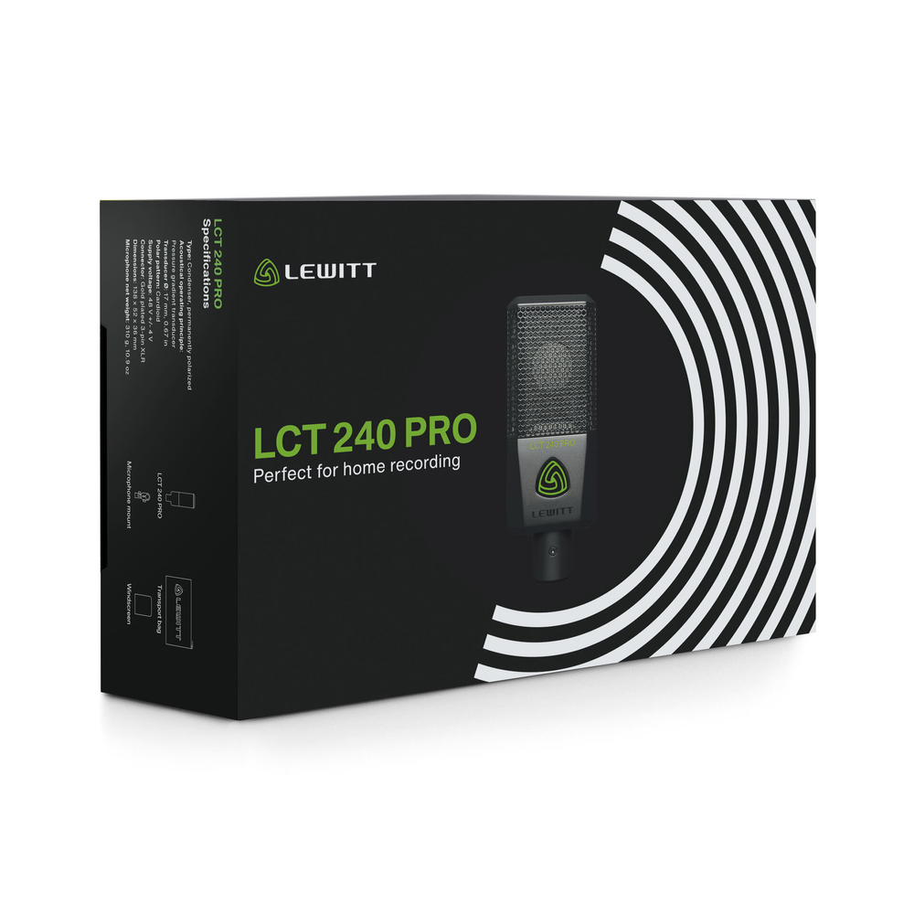 Студийный микрофон Lewitt LCT 240 PRO BK