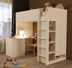 Кровать-чердак СМОСТАД SMÅSTAD, 205х104х182, белый