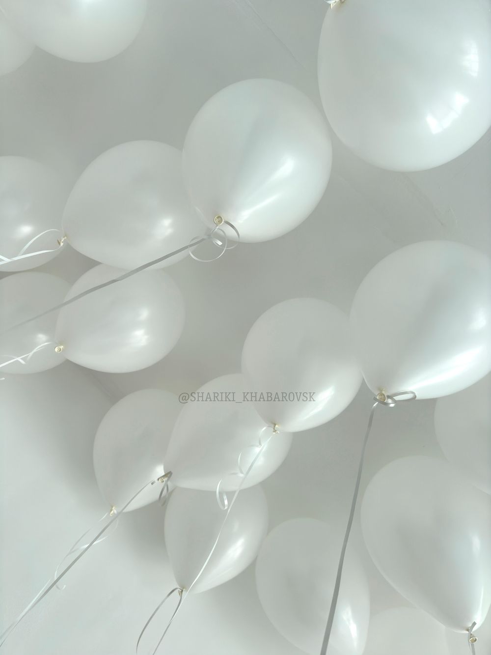 Воздушные шары на выписку для девочки №8091  Изображение2