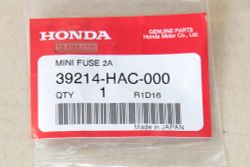 39214-HAC-000. FUSE, MINI (2A). OEM Honda
