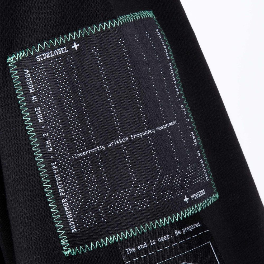 Футболка HEARTZ 1901 Черная