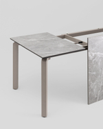 Стол обеденный Varden раскладной 180-240х90 см керамика серый