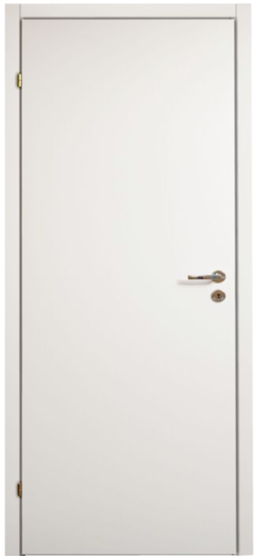 Дверной блок ОКРАШ. Белый (однопольный)