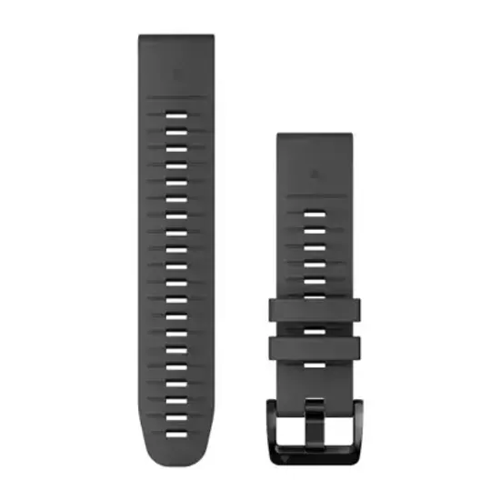 Ремешок Garmin QuickFit 22 мм (силиконовый) графит 010-13280-09