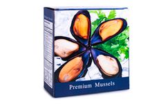 Мидии гигант варено-мороженые, 1кг