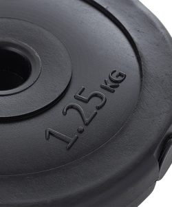 Диск пластиковый BB-203 d=26 мм, черный, 1,25 кг