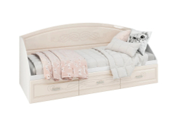 Кровать односпальная Верди, спальное место 80х200, ЛДСП