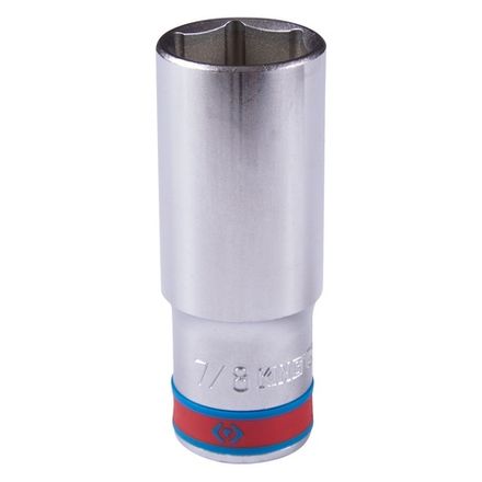 Цена на KING TONY (423528S) Головка торцевая глубокая шестигранная 1/2", 7/8", дюймовая