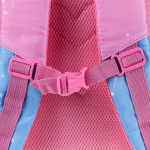 Рюкзак молодежный,44*32*12см, "Пастель", с брелоком, 2отделения, карман+боковые карманы, уплотненн.