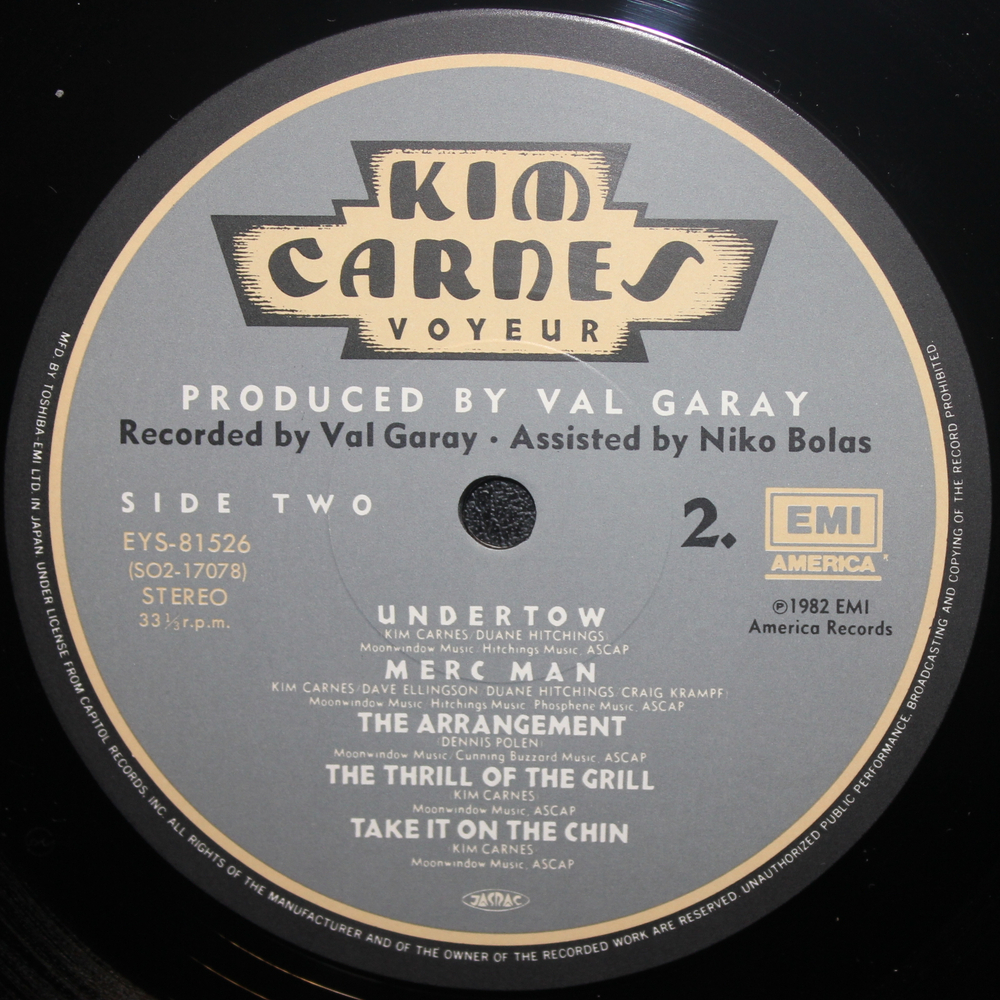 Kim Carnes / Voyeur (LP)