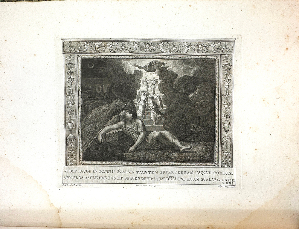 Фрески (картины) из перистилей Ватикана, руки Рафаэля Санти. На новых медных дощечках, изготовленных