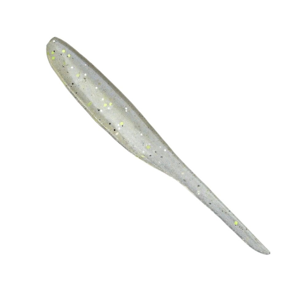 Приманка силиконовая Keitech Shad Impact 4", 5,2г, цвет #440 Electric Shad, 3 упаковки по 8 штук