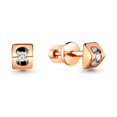 941813к Серьги из Золота с бриллиантами