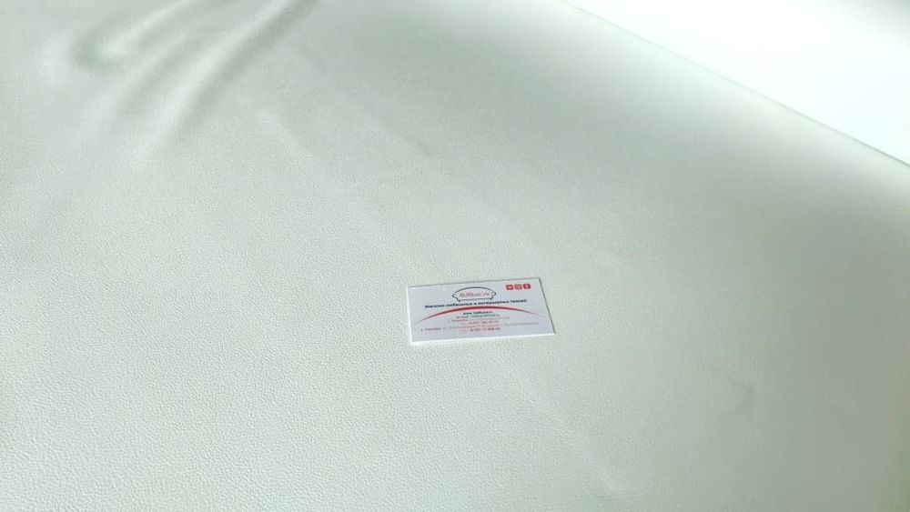 Искусственная кожа 124 т62 белая Марика