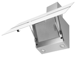 Кухонная вытяжка MAUNFELD Mersey 90 белый\вставка сатин