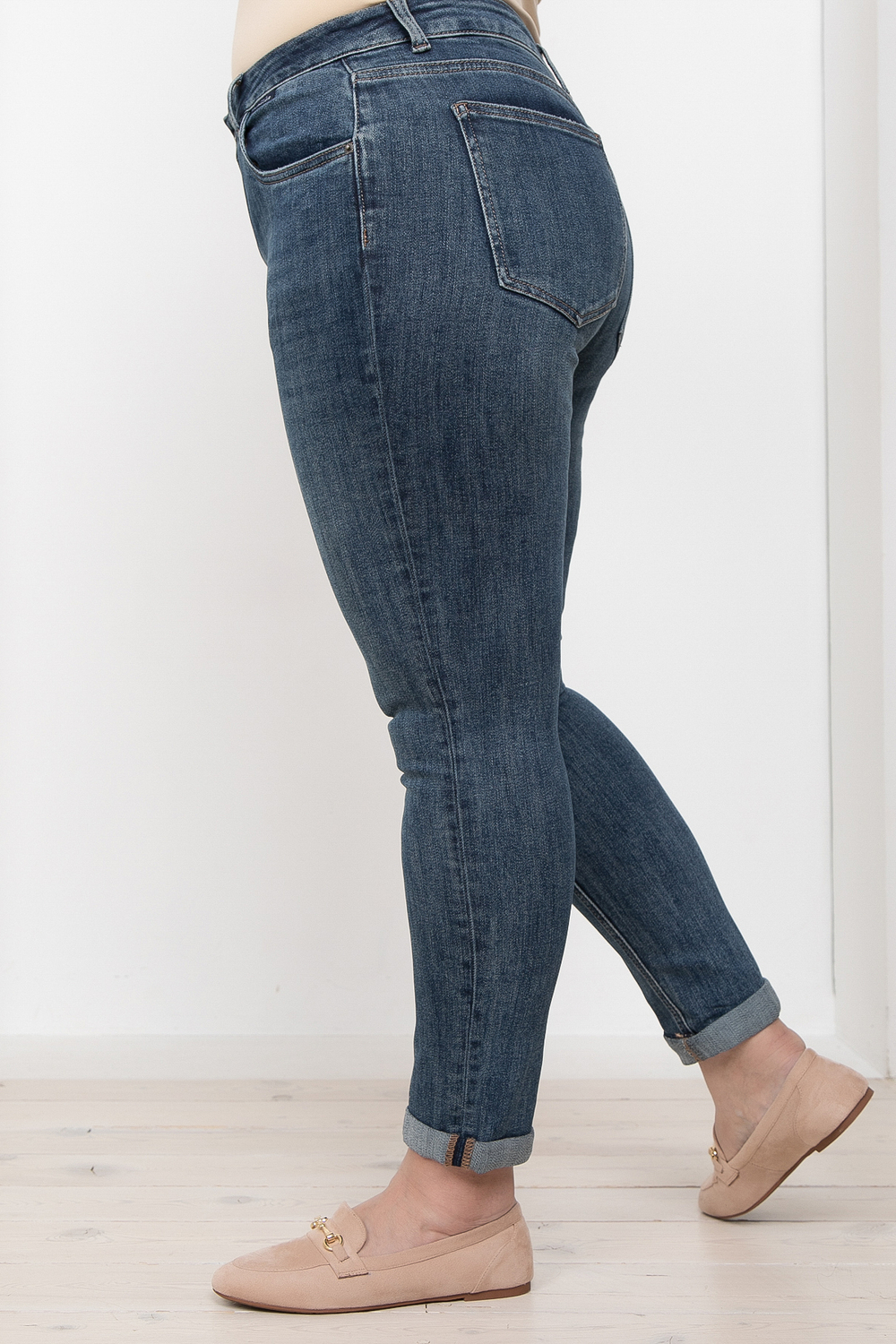 6053 Брюки джинсовые