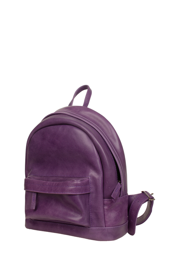 рюкзак закругленный фиолетовый M