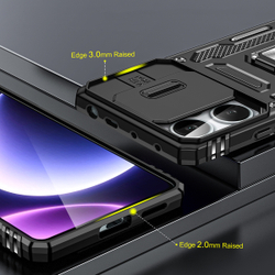 Чехол Safe Case с кольцом и защитой камеры для Xiaomi Poco X5 5G