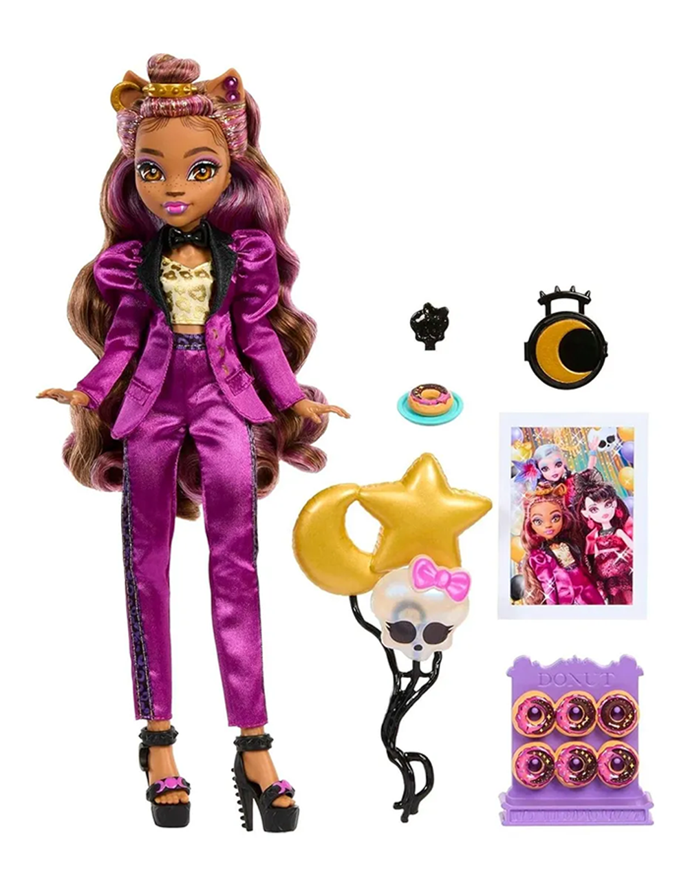 Кукла Monster High «Monster Ball Клодин» HNF69 — стильная модель