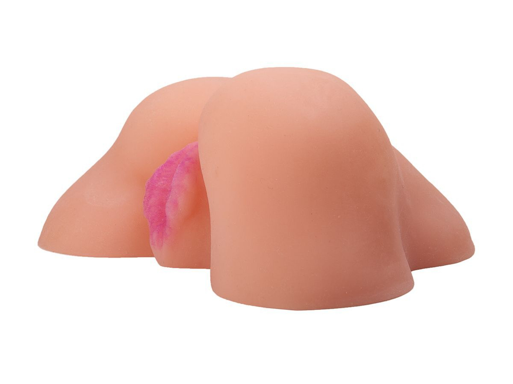 Реалистичный мастурбатор в виде пышной попки из неоскина (Цвет: телесный)