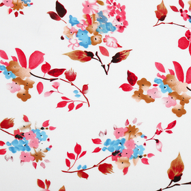 Ткань Штапель 90 г/м² 100% вискоза шир.145 см цв.04 белый