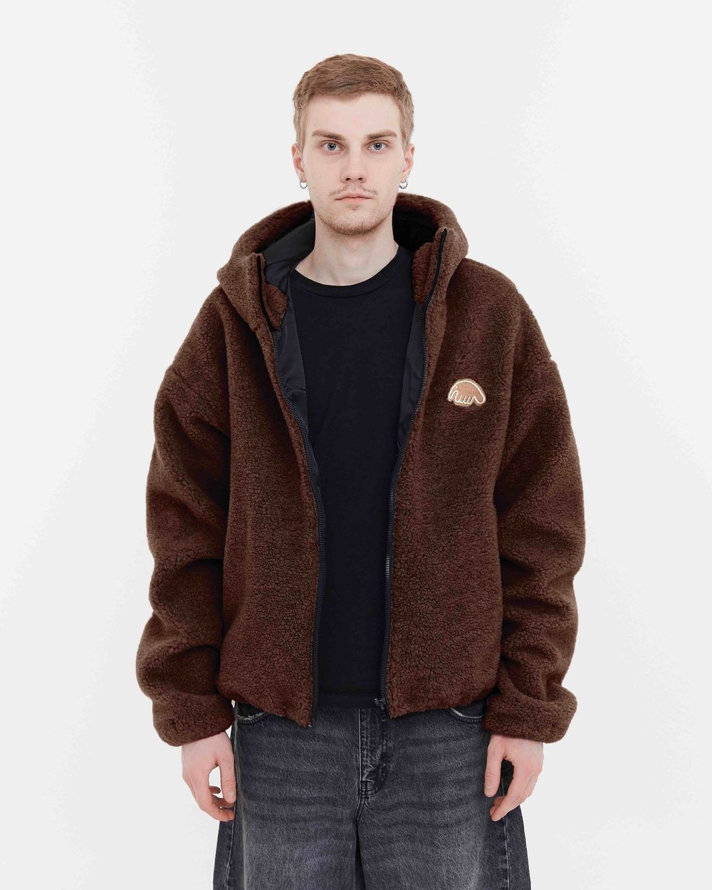 Куртка Anteater Comfy Sherpa SS23 коричневая