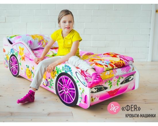 Кровать-машинка ФЕЯ