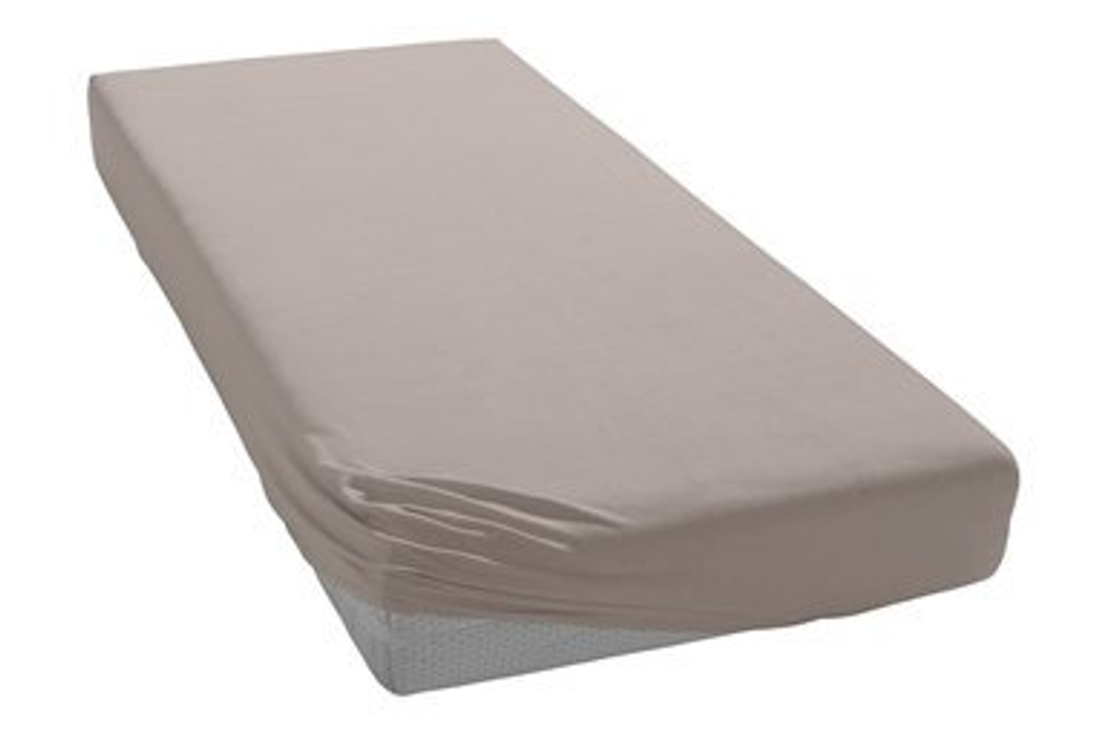 Простыня трикотажная 90-110x200 Elegante 8000 базальт