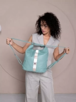 Сумка рюкзак большая через плечо трансформер