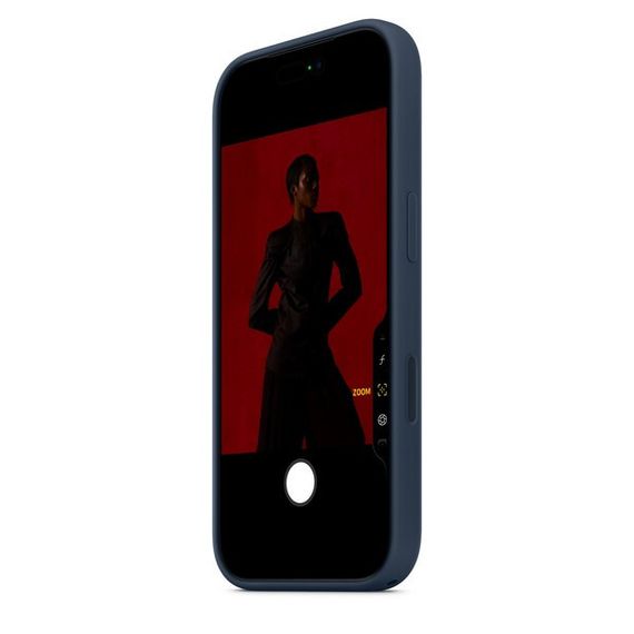 Чехол Apple Silicone Case для iPhone 17 Pro с MagSafe (MGFH4) Midnight