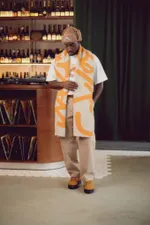 Шарф Called a Garment Well-off желтый