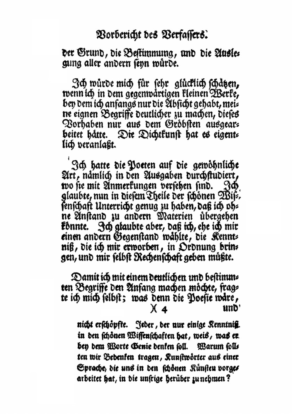 Einschränkung Der Schönen Künste. Auf Einen Einzigen Grundsatz | Ch. Batteux