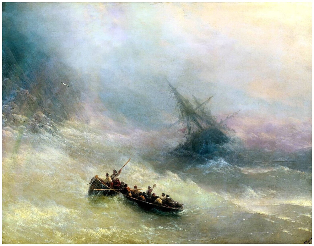 Третьяковская галерея Пазл 1000 Айвазовский И. К. "Радуга" TG100007 TREFL