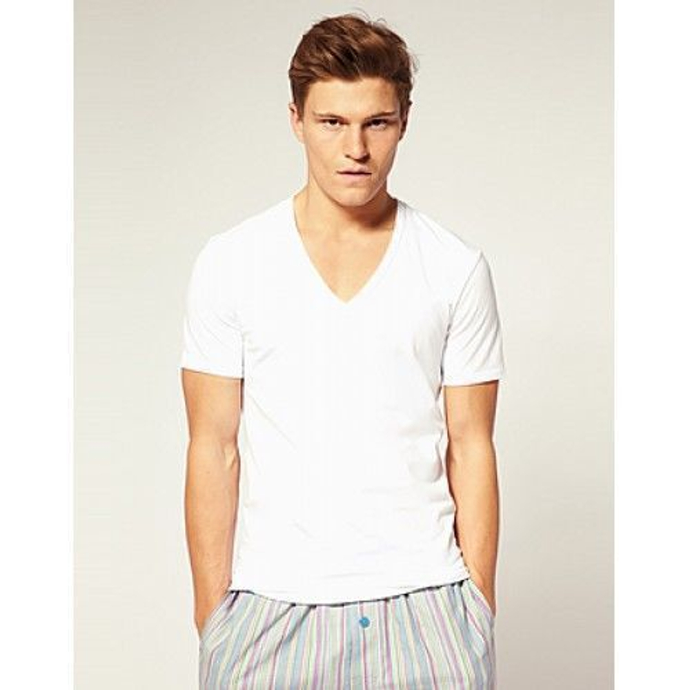 Футболка Calvin Klein V-Neck White