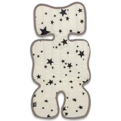 Матрасик стеганый Organic Factory Звезды, белый