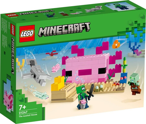Конструктор LEGO Minecraft 21247 Дом Аксолотля