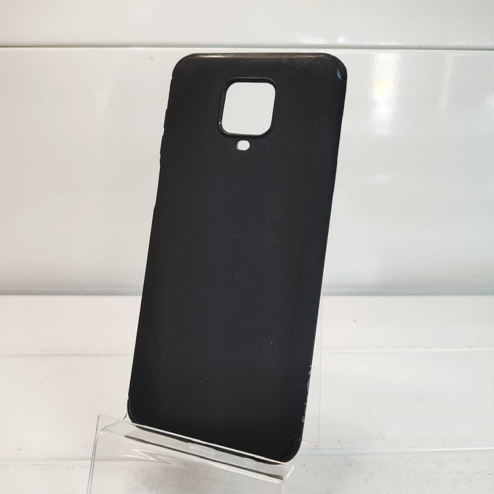 Чехол силиконовый XIAOMI Redmi Note 9S черный