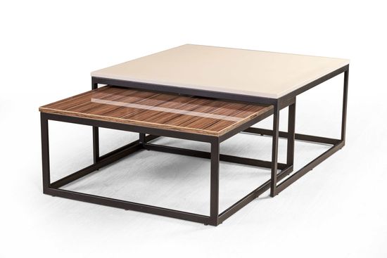 Стол интерьерный LOFT 3 и LOFT 4 цвет капучино/орех