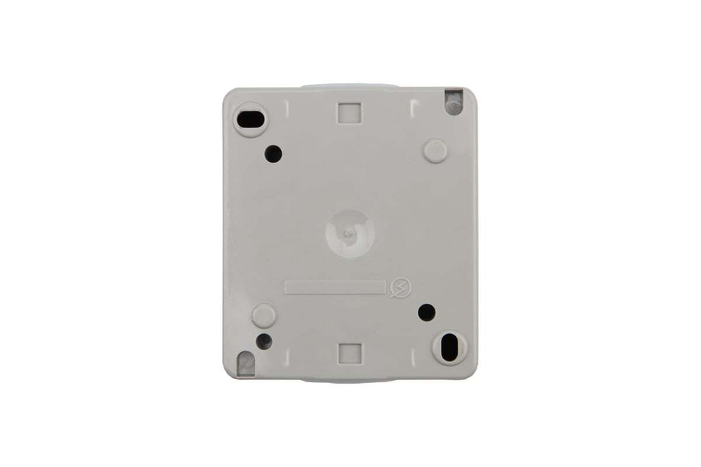 Накладная розетка KRANZ INDUSTRIAL, IP54, с заземлением, о/у, серая KR-78-0611