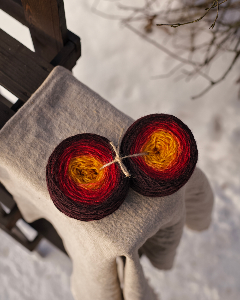 Градиент "Зарево" 78 г шерсть