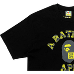 A Bathing Ape Bathing Ape Cr7 Life Футболка Regular Sleeve Bap Ss26 104 черный