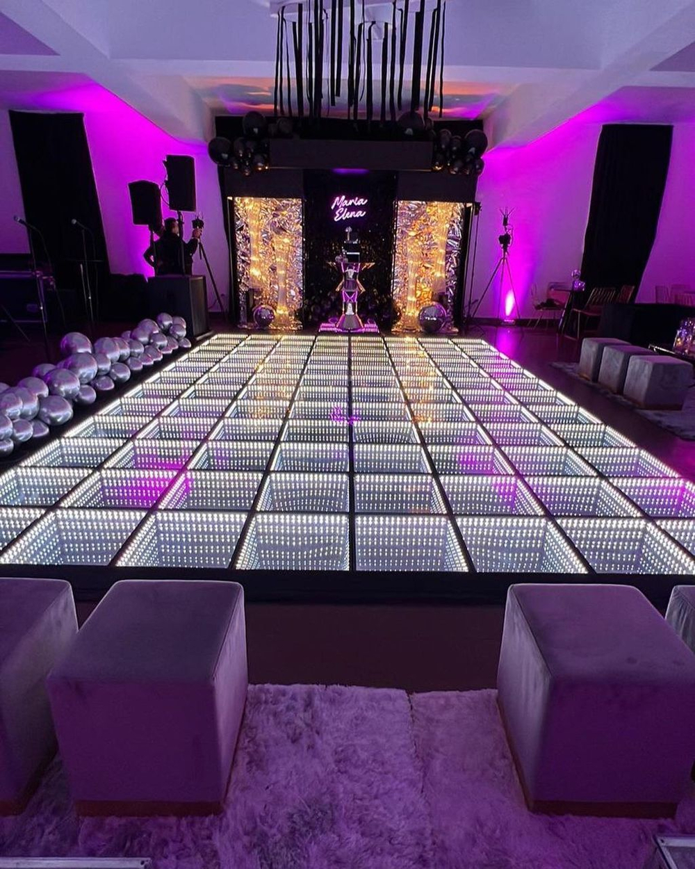 3D Mirror LED Abyss модуль танцпола светодиодный