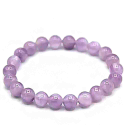Браслет "Келли 8" аметист лавандовый