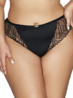 Трусики-слипы Miray со вставками из сетки (Размер: XXL) (Цвет: черный)