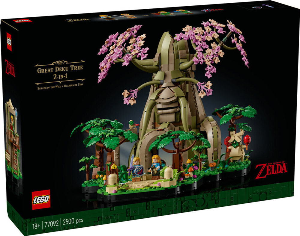 Конструктор LEGO The Legend of Zelda 77092 Великое Дерево Деку (2 в 1)
